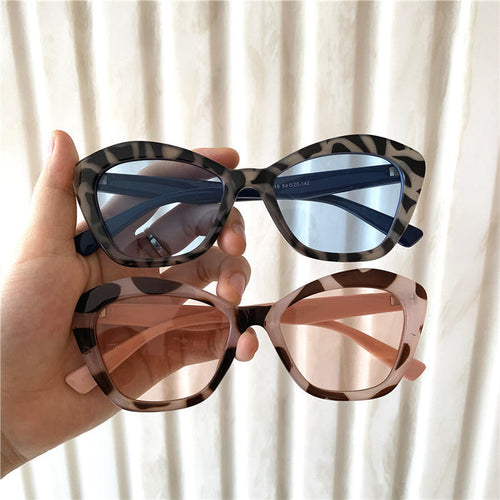 2019 Cat Eye Sun Glasses Colour Trend Sunglasses Street Fashion Women Vacation Beach Sunglasses