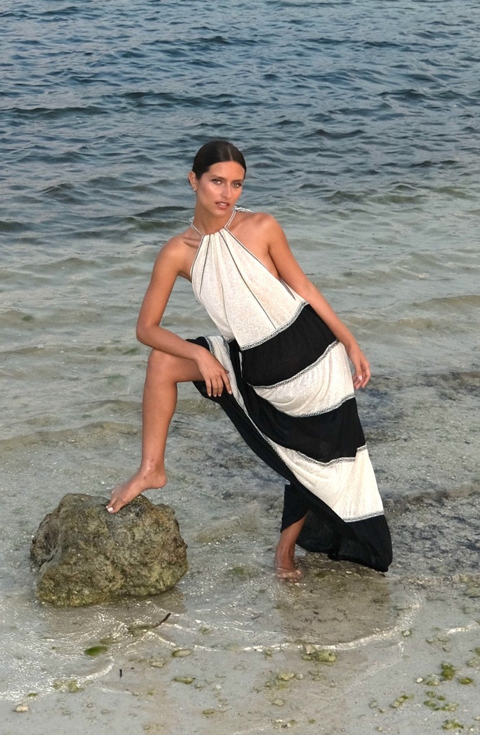 Aegean Tiered Dress