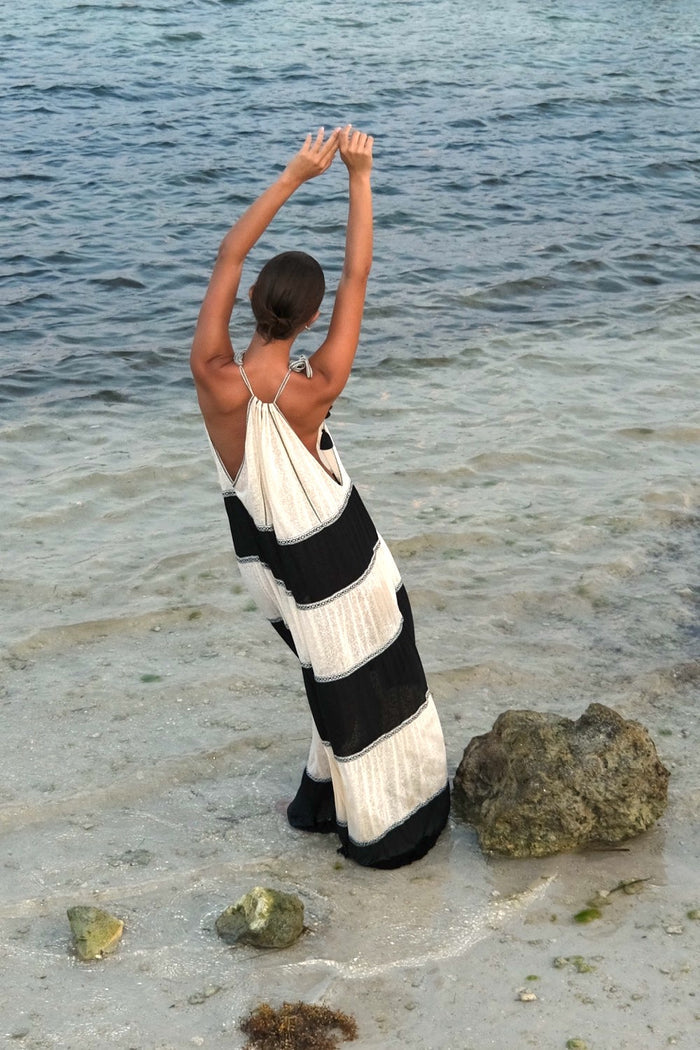 Aegean Tiered Dress