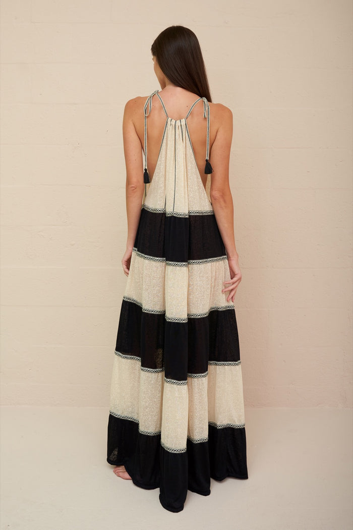 Aegean Tiered Dress