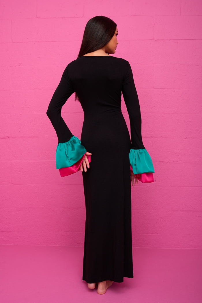 Alara Knotted Cutout Dress