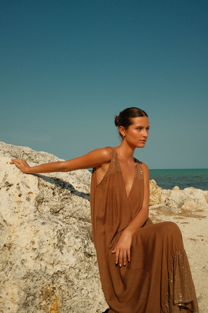 Aliyah V-Neck Dress