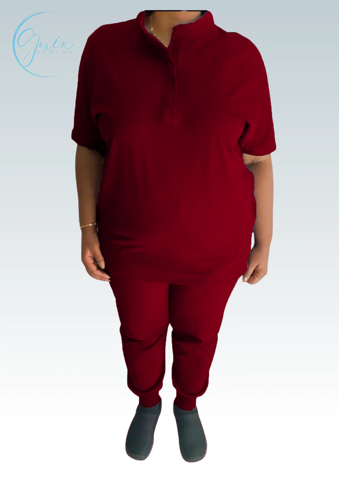 S / Burgundy