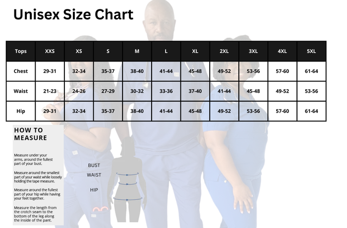 Athis Unisex Scrubs - Top