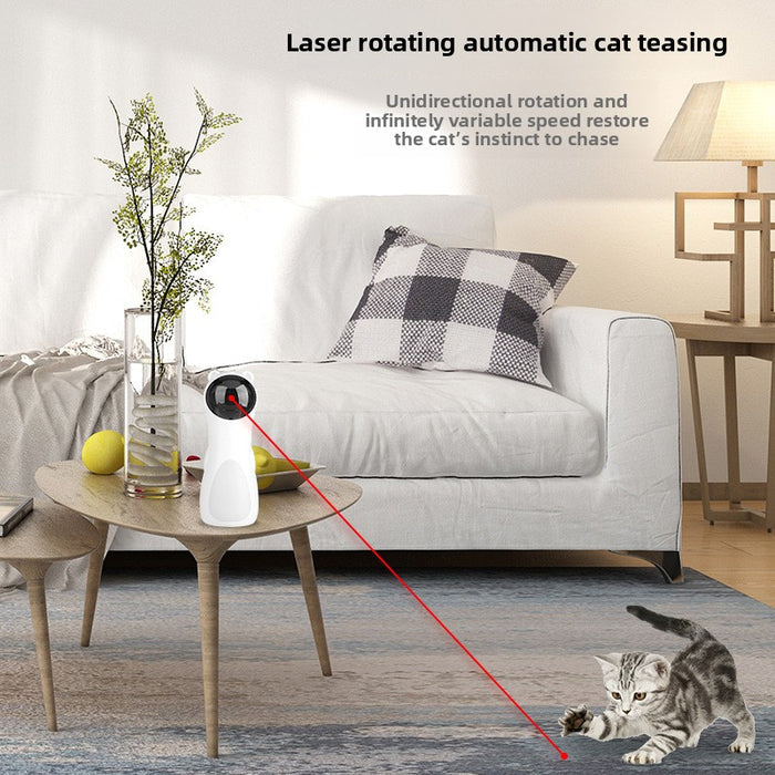 Automatic Laser Cat Toy with Adjustable Angles