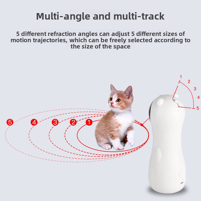 Automatic Laser Cat Toy with Adjustable Angles