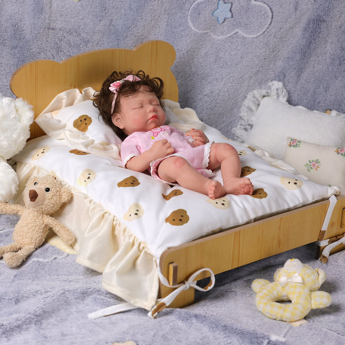 Babeside 12" - 20'' Reborn Baby Dolls Lovely And Comfy Baby Bed