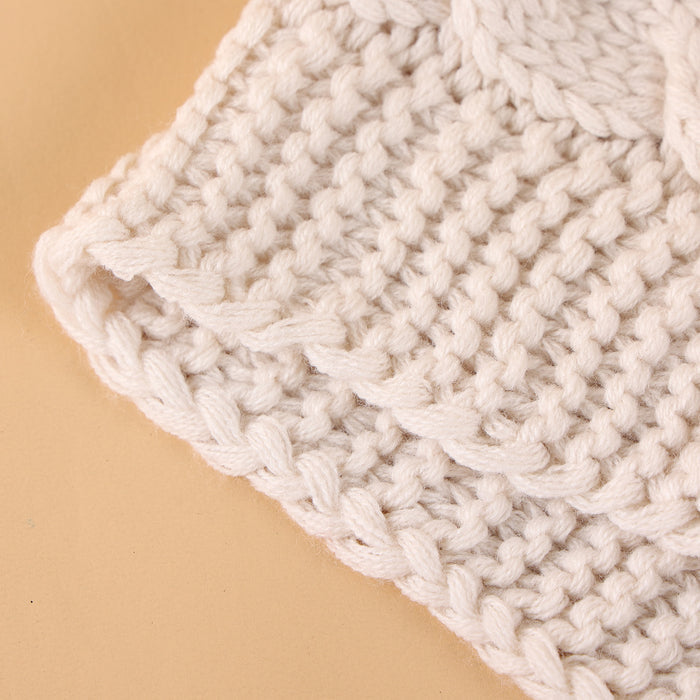 Babeside 12"-17" Baby Dolls 🧶100% Hand Knitted-Camel Woven Sleeping Bag