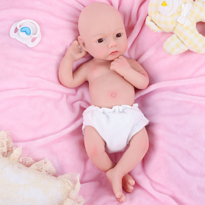 Babeside 12" Full Silicone Reborn Baby Girl or Boy lyla