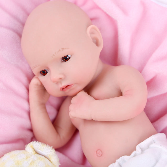 Babeside 12" Full Silicone Reborn Baby Girl or Boy lyla