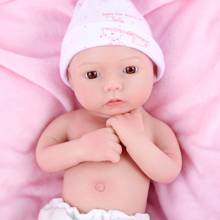 Babeside 12" Full Silicone Reborn Baby Girl or Boy lyla