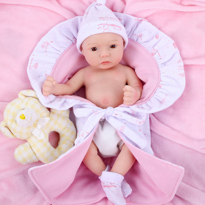 Babeside 12" Full Silicone Reborn Baby Girl or Boy lyla