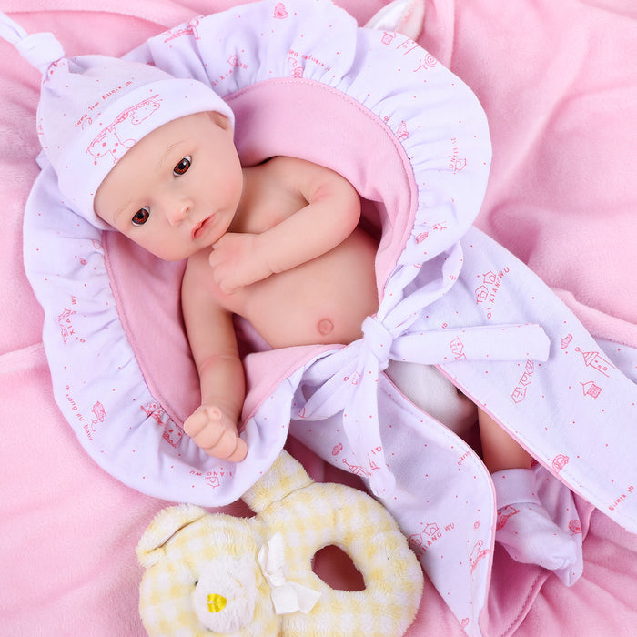Babeside 12" Full Silicone Reborn Baby Girl or Boy lyla