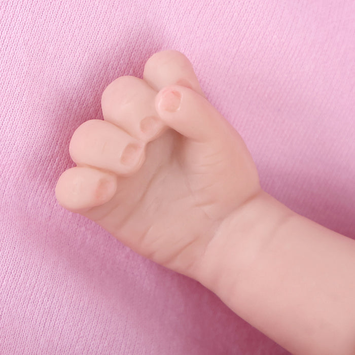 Babeside 12" Full Silicone Sleeping Reborn Baby Girl or Boy Amelia