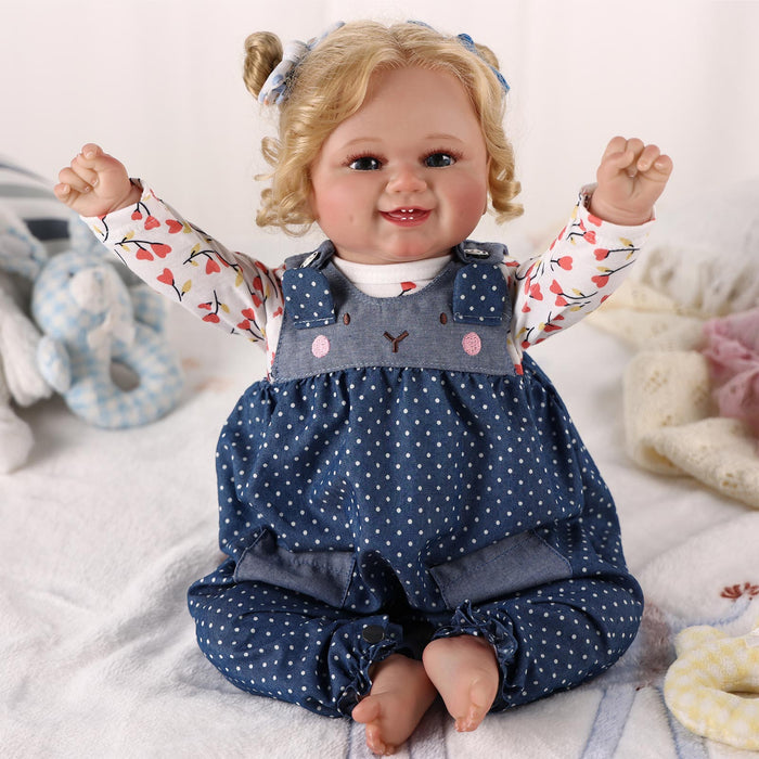 Babeside 20 Inch Lifelike Reborn Baby Dolls Girl Mika