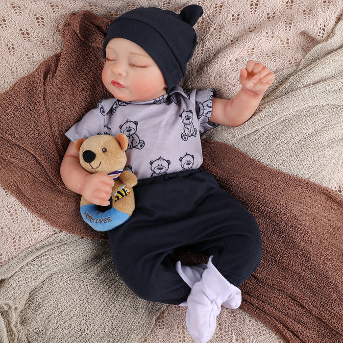 Babeside 20" Realistic Infant Baby Doll Adorable Boy Star