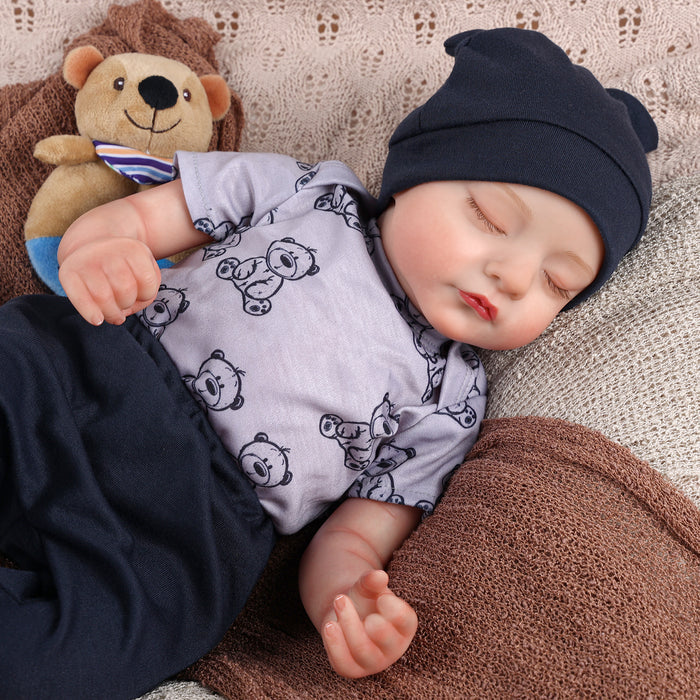 Babeside 20" Realistic Infant Baby Doll Adorable Boy Star