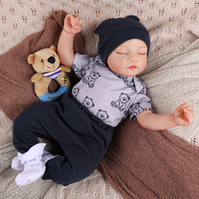 Babeside 20" Realistic Infant Baby Doll Adorable Boy Star