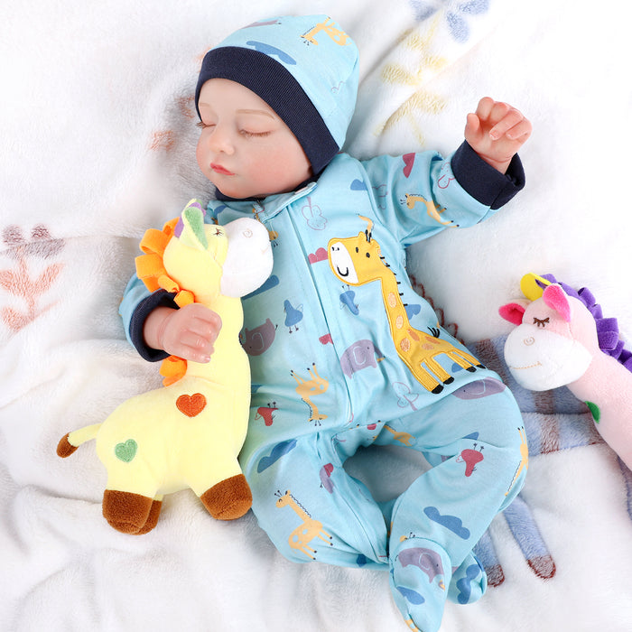 Babeside 20" Realistic Infant Baby Doll Sleeping Boy Star