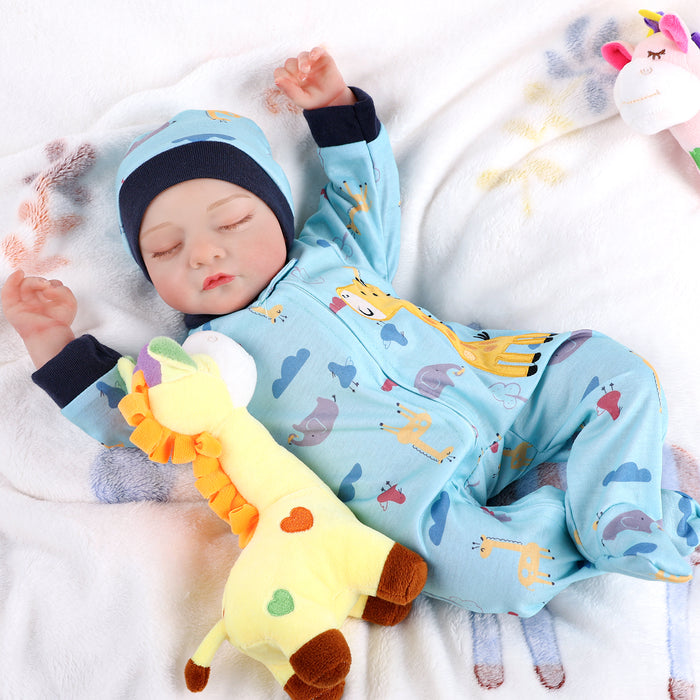 Babeside 20" Realistic Infant Baby Doll Sleeping Boy Star