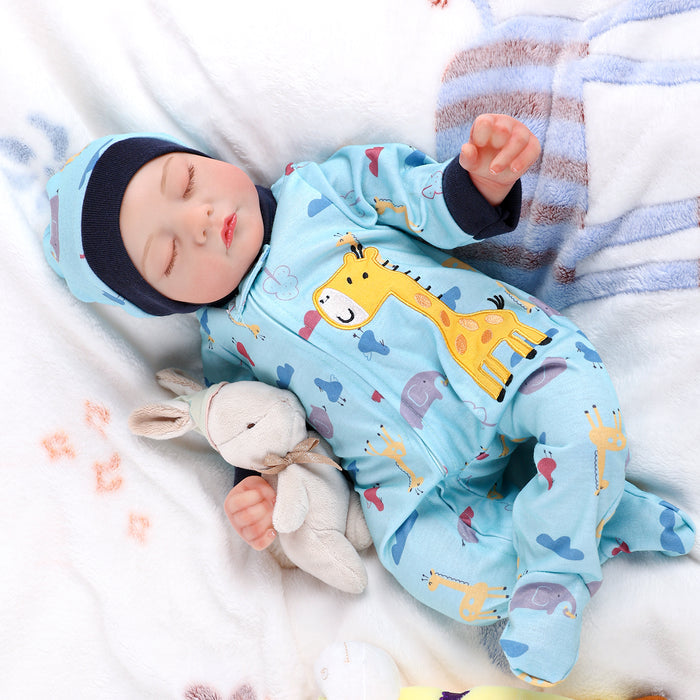 Babeside 20" Realistic Infant Baby Doll Sleeping Boy Star
