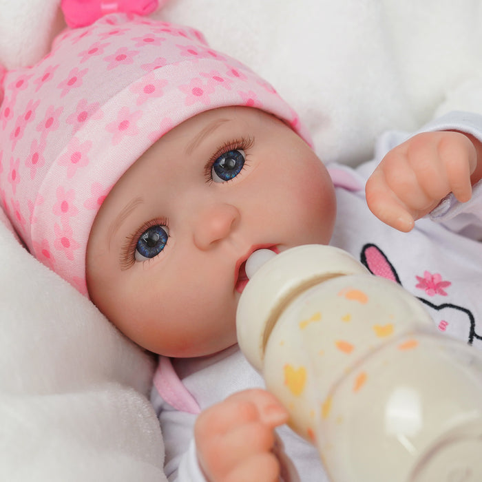 Babeside Bailyn 20'' Cutest Realistic Reborn Baby Doll Blue Eyes Girl