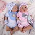 Babeside Bailyn 20" Realistic Reborn Baby Girls Doll Newborn Twins