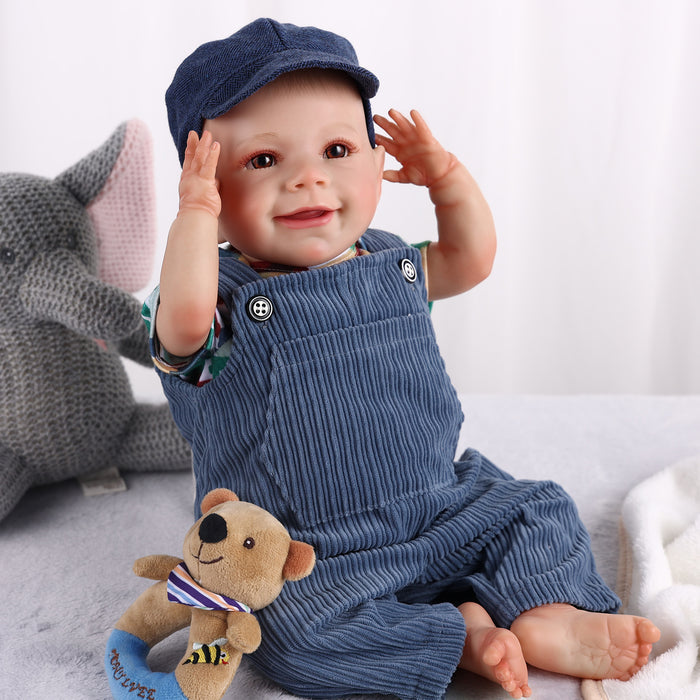 Babeside Charlie 20'' Cutest Realistic Reborn Infant Baby Doll Boy Lovely