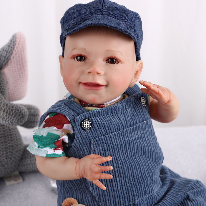 Babeside Charlie 20'' Cutest Realistic Reborn Infant Baby Doll Boy Lovely