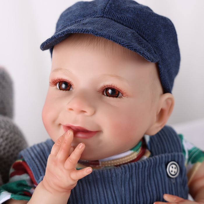 Babeside Charlie 20'' Cutest Realistic Reborn Infant Baby Doll Boy Lovely