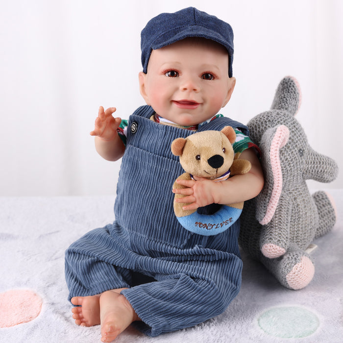Babeside Charlie 20'' Cutest Realistic Reborn Infant Baby Doll Boy Lovely