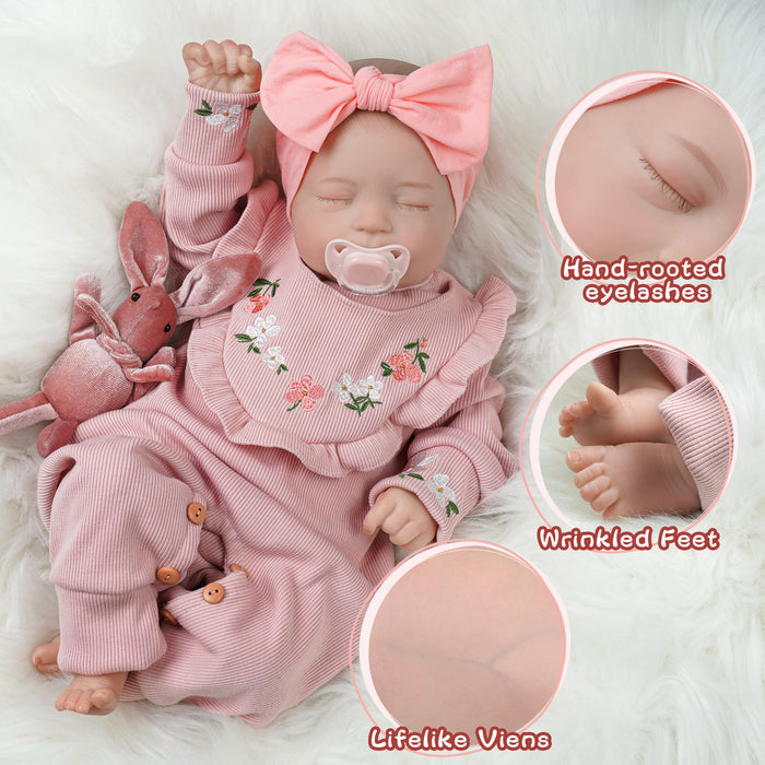 Babeside Connie 20'' Realistic Reborn Baby Doll Newborn Sleeping Girl