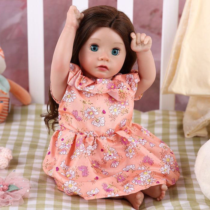 Babeside Daisy 18'' Open and Close Eyes Reborn Baby Doll Girl The Vacay Princess