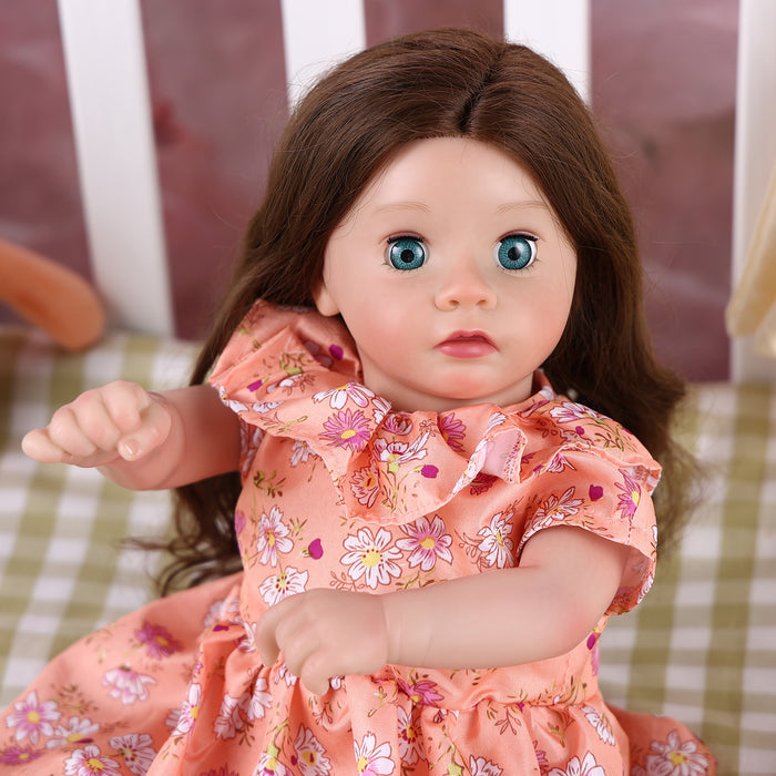 Babeside Daisy 18'' Open and Close Eyes Reborn Baby Doll Girl The Vacay Princess