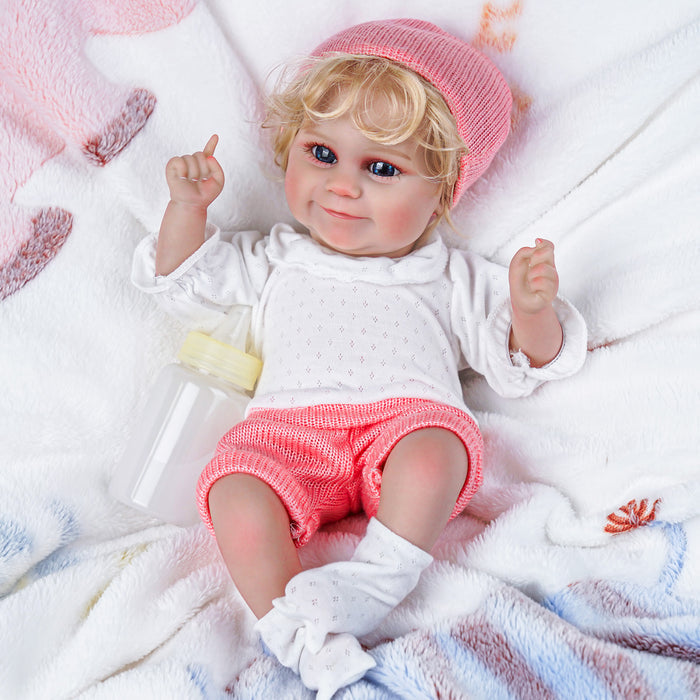 Babeside Maddy 12'' Realistic Blonde Reborn Baby Doll Infant Girl