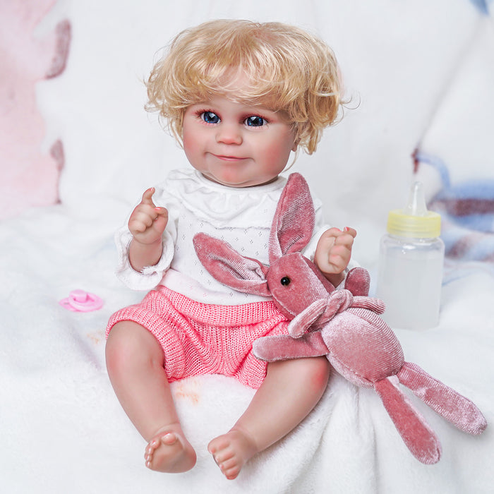 Babeside Maddy 12'' Realistic Blonde Reborn Baby Doll Infant Girl