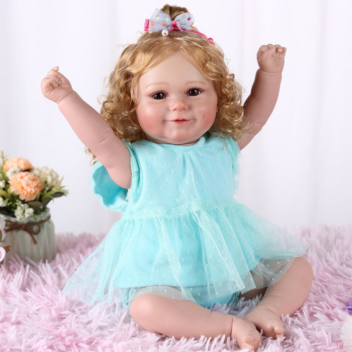 Babeside Maddy 20 Inch Lifelike Reborn Baby Dolls Girl Real Baby Feeling Realistic