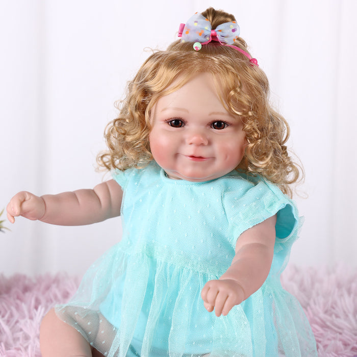 Babeside Maddy 20 Inch Lifelike Reborn Baby Dolls Girl Real Baby Feeling Realistic