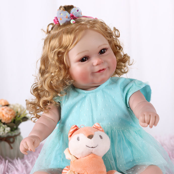 Babeside Maddy 20 Inch Lifelike Reborn Baby Dolls Girl Real Baby Feeling Realistic