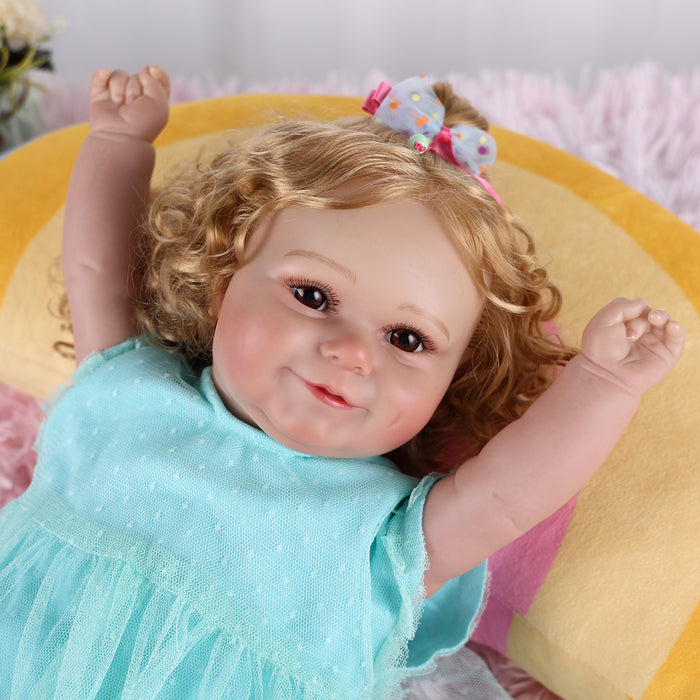 Babeside Maddy 20 Inch Lifelike Reborn Baby Dolls Girl Real Baby Feeling Realistic