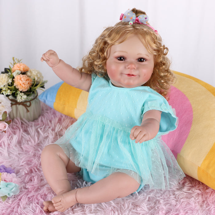 Babeside Maddy 20 Inch Lifelike Reborn Baby Dolls Girl Real Baby Feeling Realistic