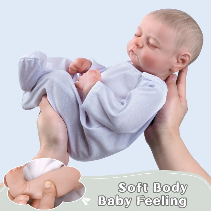 Babeside Noah 20" Realistic Reborn Baby Dolls Infant Girl Adorable Asleep Angel