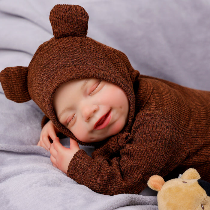 Babeside Olivia 20'' Realistic Reborn Baby Doll Sleeping Adorable Bear