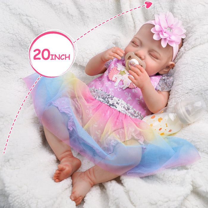 Babeside Olivia 20'' Realistic Reborn Baby Doll Sleeping Adorable Princess