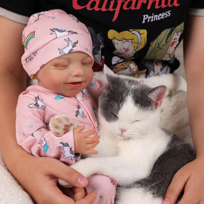 Babeside Olivia 20" Realistic Reborn Baby Dolls Infant Adorable Baby Smiling