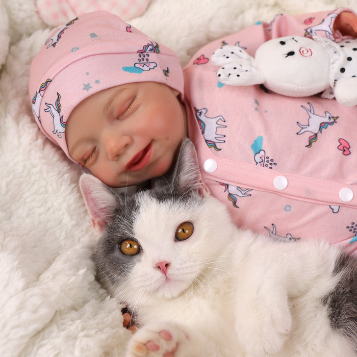Babeside Olivia 20" Realistic Reborn Baby Dolls Infant Adorable Baby Smiling