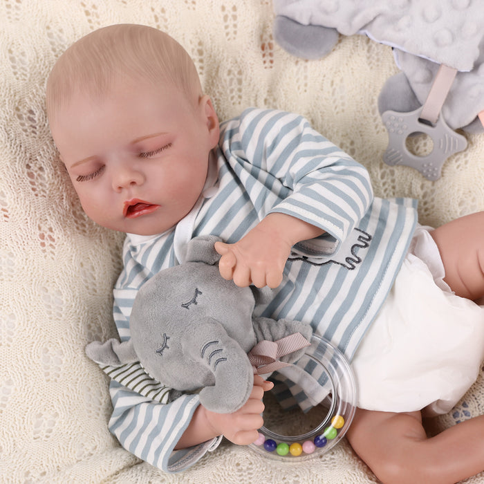 Babeside Realistic 17" Newborn Baby Girl Twinnie