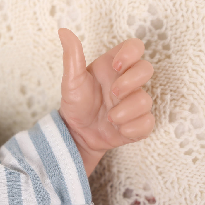 Babeside Realistic 17" Newborn Baby Girl Twinnie