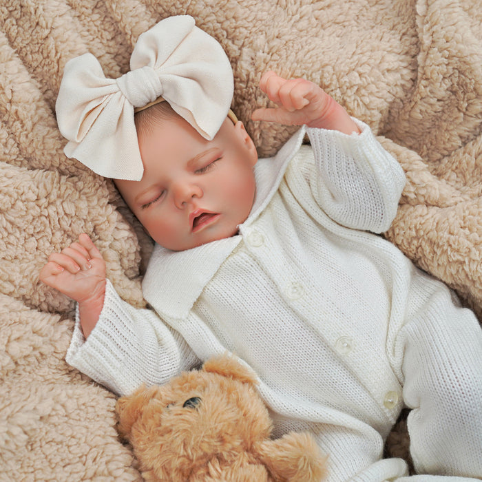 Babeside Realistic 17" Newborn Truly Reborn Baby Doll Girl Twinnie