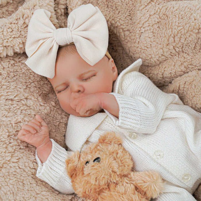 Babeside Realistic 17" Newborn Truly Reborn Baby Doll Girl Twinnie